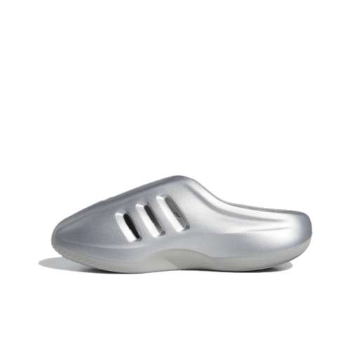Adidas Originals AdiFOM IIInfinity Mules Устойчивые к истиранию Домашние тапочки Унисекс Серебряный