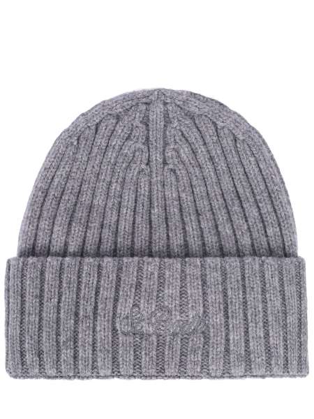 Шапка шерстяная, MC2 SAINT BARTH, WENGEN WOOL - 15M GREY MELANGE