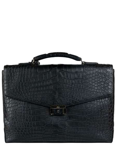 Портфель из кожи крокодила, BRIONI, 600/3712/2100