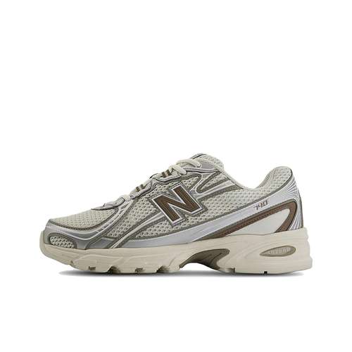 New Balance NB 740 V2 Low Топ Беговые кроссовки Унисекс Бежевый Серебряный