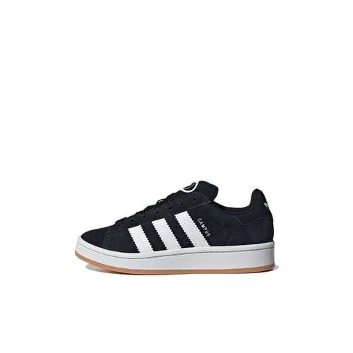 Adidas Originals CAMPUS 00s Устойчивые к истиранию Низкие Кеды для Детей Скейтбординг Черно-Белые Детские