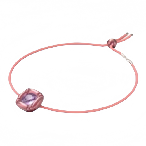 Swarovski Dulcis Искусственный кристалл Ожерелье Женское Розовое