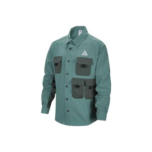 Nike Coastal Blue Vintage Green Black Mountain White KIDS Рубашки