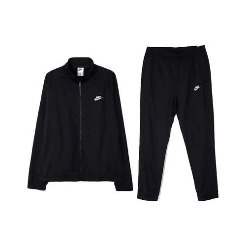 Nike POLY KNIT Спортивный костюм Повседневная спортивная одежда Мужской Черный