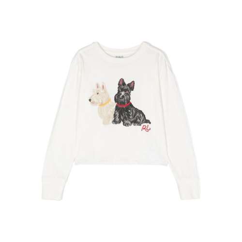 Polo Ralph Lauren T-Рубашка FW24 Белая Детская