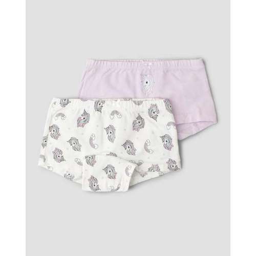 Трусы для девочек 2шт:Разноцветный:122-128