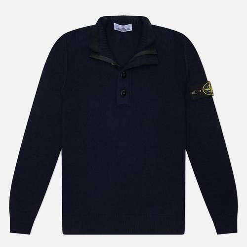 Мужской свитер Stone Island Lambswool Half-Zip