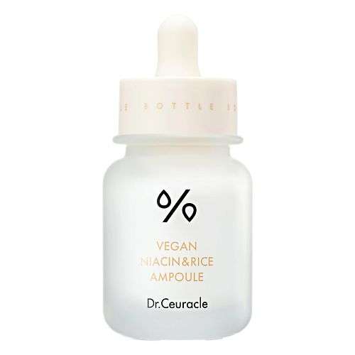 DR. CEURACLE Веганская ампула для лица Vegan Niacin Rice Ampoule