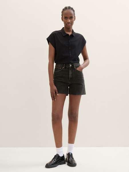Свободные джинсовые шорты Mom Fit
