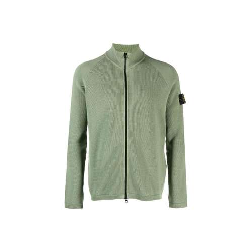 Stone Island Мужские Свитера Оливково-зеленого цвета