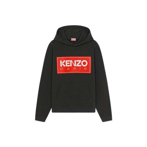 KENZO Letter Logo Черный Мужской Свитшот