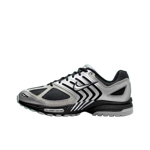 Nike Air Pegasus 2K5 Амортизация Устойчивость к истиранию Дышащие Низкие Беговые кроссовки Мужские Серебряные
