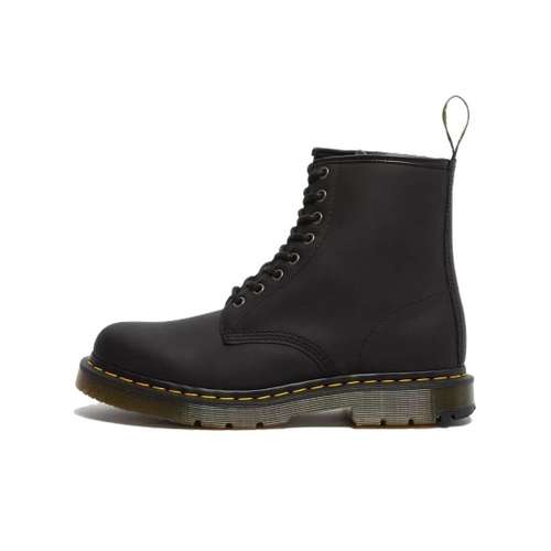 Dr.Martens 1460 Кожаные Короткие Армейские Ботинки Мужские Черные