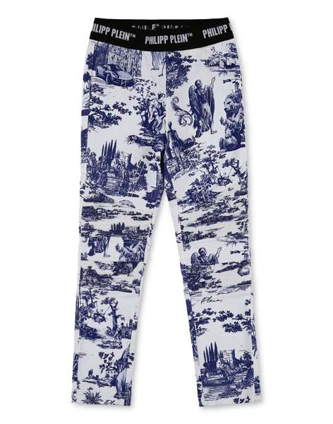 Джеггинсы хлопковые, PHILIPP PLEIN, AAAC-GDT0363-PDE004N_0124