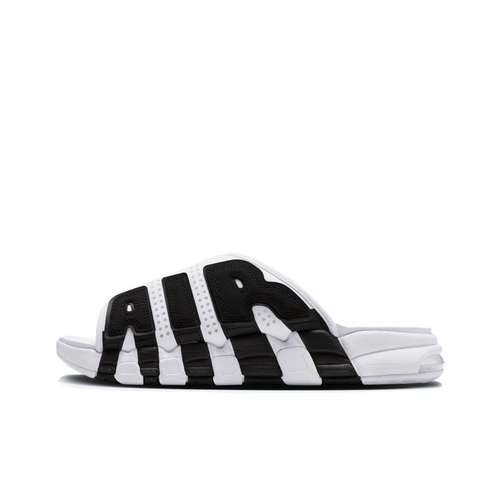 Nike Air More Uptempo Шлепанцы Унисекс Белый Черный