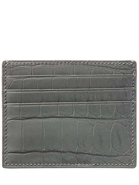 Кардхолдер из кожи крокодила, FARGONI, CH01-03L-01