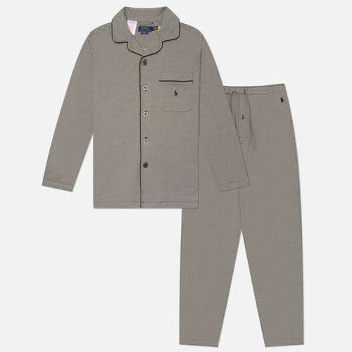Мужская пижама Polo Ralph Lauren Herringbone Lounge L/S Pyjama Set