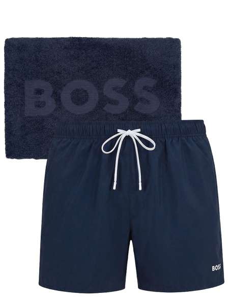 Набор полотенце и плавки, BOSS, 50536351/413