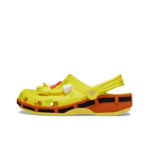 Crocs X SPONGEBOB SQUAREPANTS Сабо из резины Унисекс Желтые