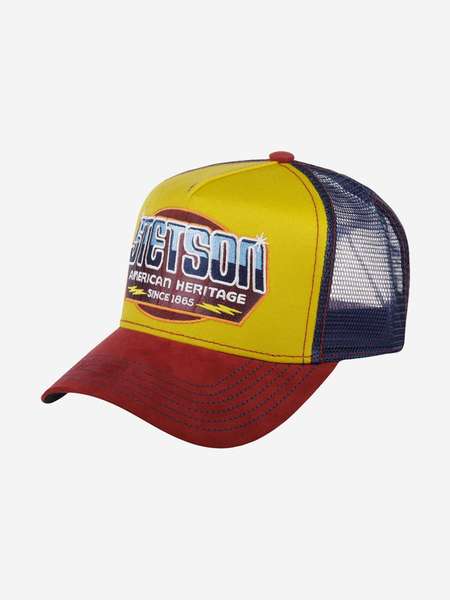 Бейсболка с сеточкой STETSON 7751189 TRUCKER CAP AMERICAN HERITAGE MASTER