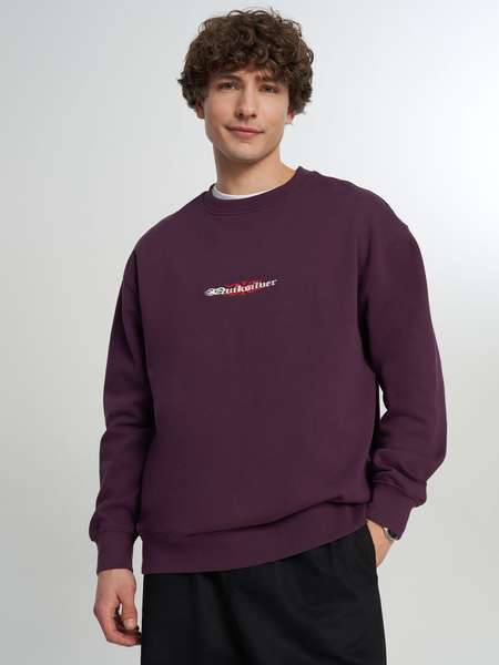 Свитшот мужской оверсайз Quiksilver Mercury Trident Crew