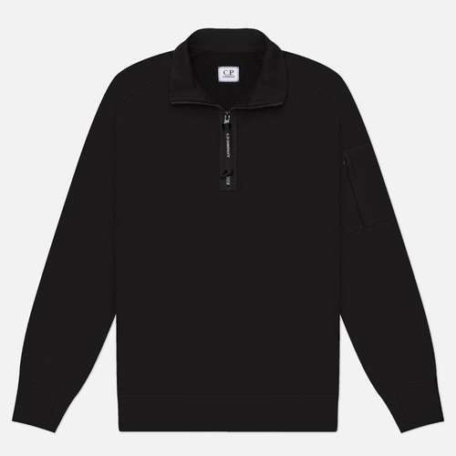 Мужская толстовка C.P. Company Diagonal Raised Fleece Half Zip Lens Regular