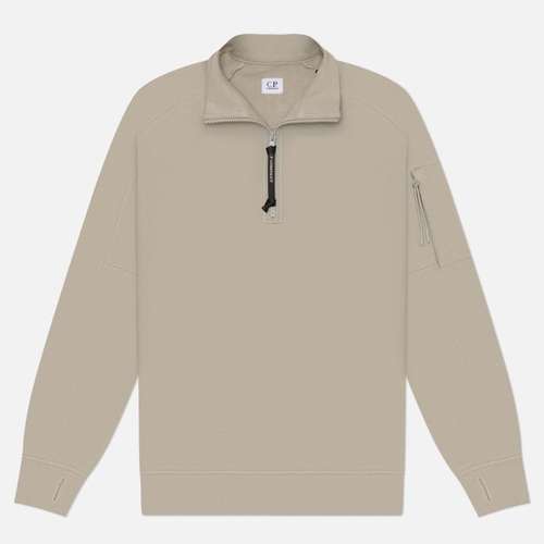 Мужская толстовка C.P. Company Diagonal Raised Fleece Half Zip Lens Regular