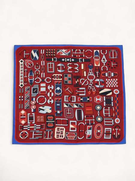 Hermes Silk Scarf