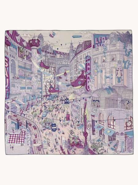 Hermes Silk Scarf