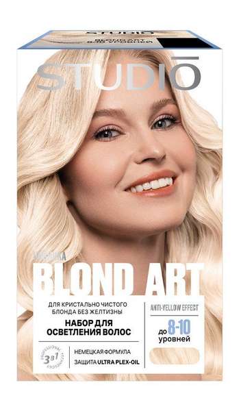 Studio Professional Blond Art Набор для осветления волос до 8-10 уровней