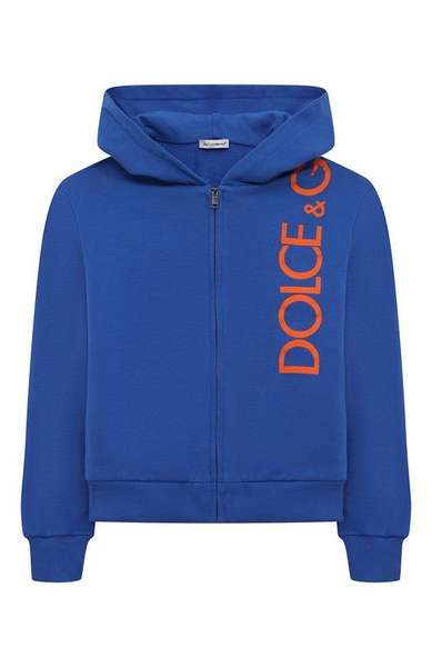 Детское: Хлопковая толстовка Dolce & Gabbana
