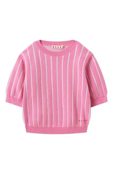 Детское: Хлопковый пуловер Marni