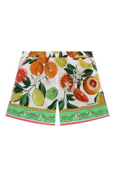 Детское: Хлопковые шорты Dolce & Gabbana