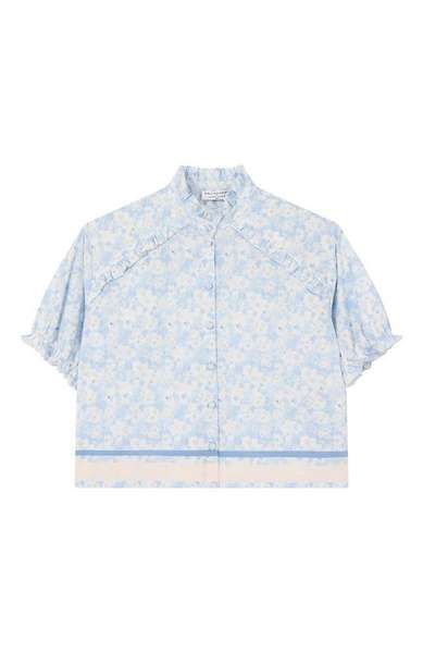 Детское: Хлопковая блузка Philosophy di Lorenzo Serafini Kids