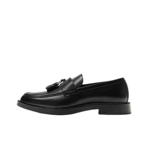 ZARA Лоферы Мужские Черные