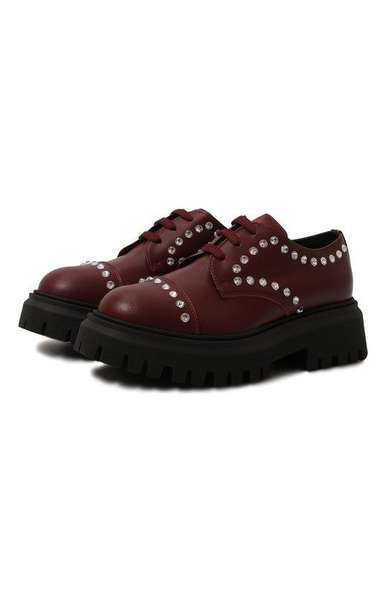 Детское: Кожаные дерби Marni
