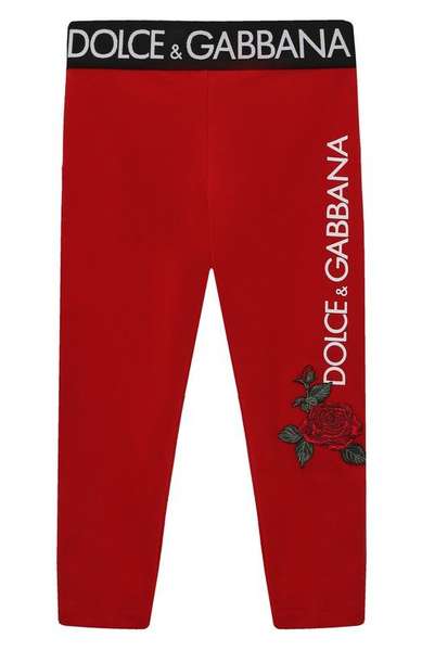 Детское: Хлопковые легинсы Dolce & Gabbana