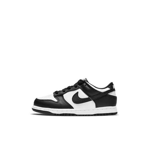 Nike Dunk 'Белый Черный' Противоскользящий устойчивый к истиранию низкий верх детские скейтбординги черный белый