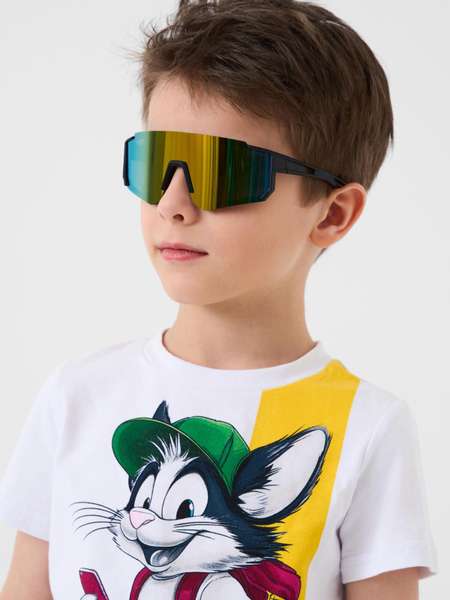 PlayToday, Очки солнцезащитные детские для мальчика футуристические UV400 Cat3