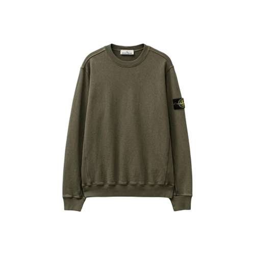 STONE ISLAND Коричневый Мужской Свитшот