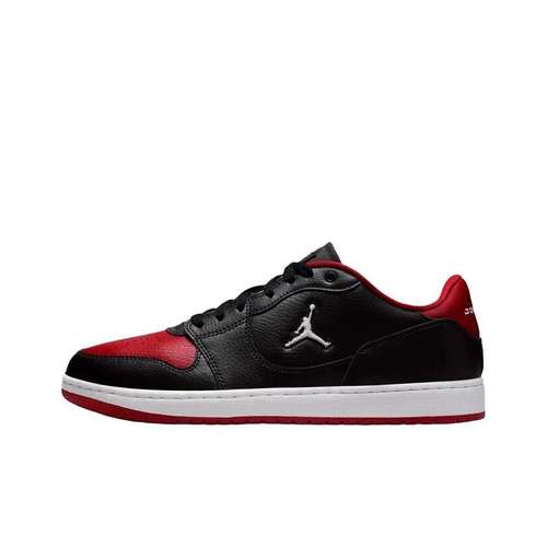 Jordan COURT CONNECT Low Retro Баскетбольные Кроссовки Мужские Черные Красные