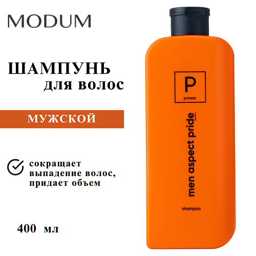 MODUM Шампунь для волос мужской MEN ASPECT PRIDE Power
