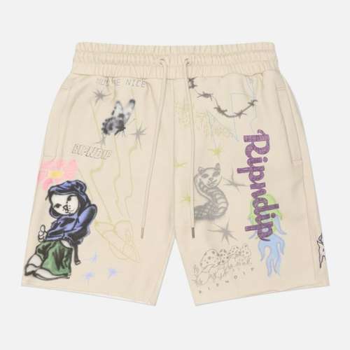 Мужские шорты RIPNDIP Goosebumps Raw Edge