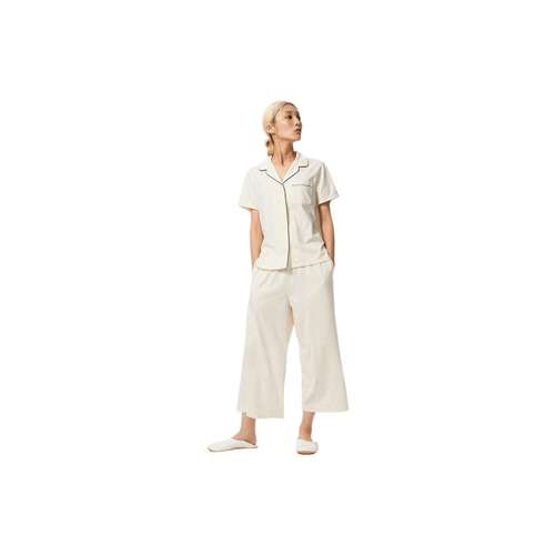 UNIQLO SS26 Айвори Женские Пижамные Комплекты