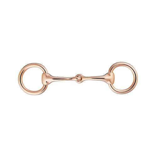 Hermes Mini Mors Twilly Латунные Аксессуары Розово-золотые Женские