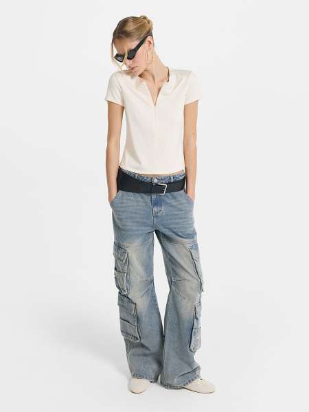 Джинсы Cargo fit