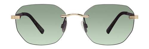 Prive Revaux Sunglasses Track Star/S Зеленый и Золото