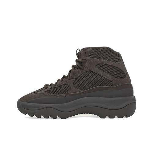 Adidas Originals Yeezy DSRT Boot Черный Коричневый Устойчивый к истиранию Амортизация Короткий Аутдор Унисекс