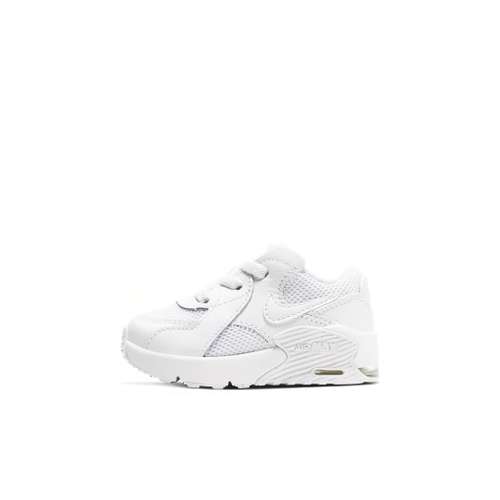 Nike Air Max Excee Амортизация Устойчивость к истиранию Дышащая Низкая Обувь для малышей Чисто Белая