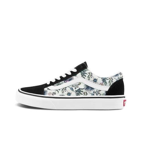 Vans Old Skool Low Топ Скейтборд Кроссовки Унисекс Черные